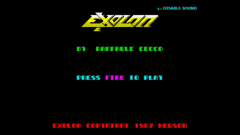 Exolon screenshot